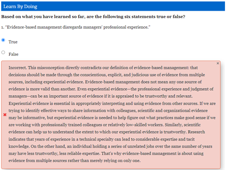 Center for Evidence Based Management Contact Page Center for Evidence Based Management Contact Page