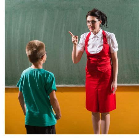 Teacher giving bad or misleading advice
