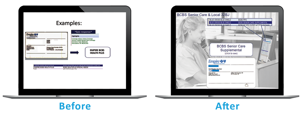 Before and After Insurance cards