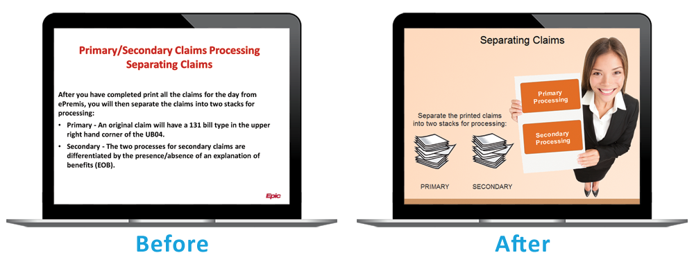 Use of interactive scenario-based learning