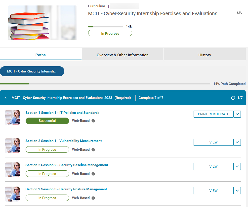 Curriculum