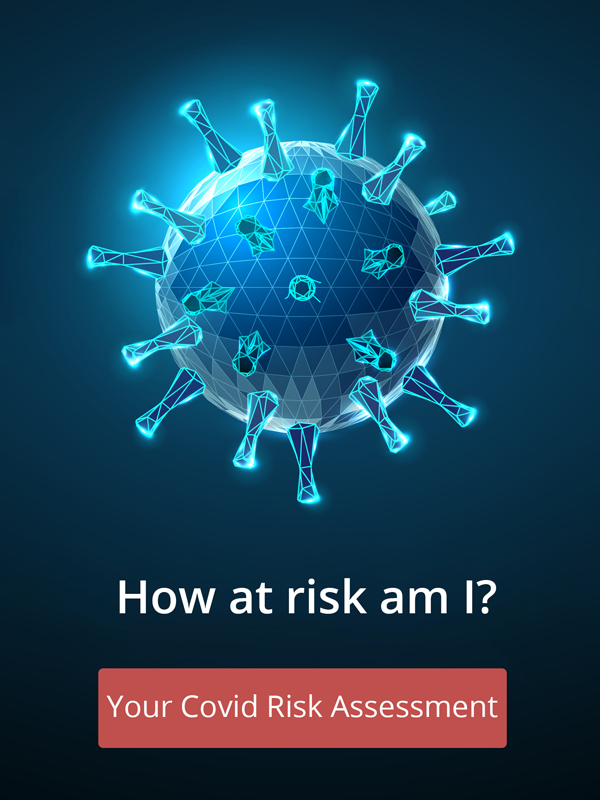 Mobile App - Your COVID Risk Level